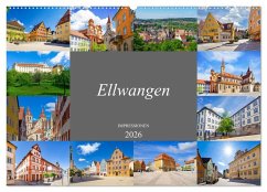 Ellwangen Impressionen (Wandkalender 2026 DIN A2 quer), CALVENDO Monatskalender