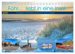 Föhr... liebt in eine Insel (Tischkalender 2026 DIN A5 quer), CALVENDO Monatskalender Cover Föhr... liebt in eine Insel (Tischkalender 2026 DIN A5 quer), CALVENDO Monatskalender