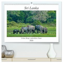 Sri Lanka, Grüne Berge - unberührte Natur (hochwertiger Premium Wandkalender 2026 DIN A2 quer), Kunstdruck in Hochglanz Sri Lanka, Grüne Berge - unberührte Natur (hochwertiger Premium Wandkalender 2026 DIN A2 quer), Kunstdruck in Hochglanz
