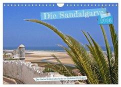 Cover Die Sandalgarve - Der flache Küstenabschnitt im Südosten Portugals (Wandkalender 2026 DIN A4 quer), CALVENDO Monatskalender