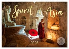 Cover Spirit of Asia - Im Reich der guten Geister (Wandkalender 2026 DIN A2 quer), CALVENDO Monatskalender