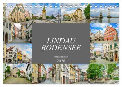 Lindau Bodensee Impressionen (Tischkalender 2026 DIN A5 quer), CALVENDO Monatskalender