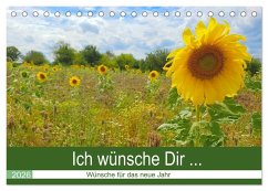 Ich wünsche Dir ... Wünsche für das neue Jahr (Tischkalender 2026 DIN A5 quer), CALVENDO Monatskalender Cover Ich wünsche Dir ... Wünsche für das neue Jahr (Tischkalender 2026 DIN A5 quer), CALVENDO Monatskalender