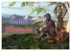 Gothic Sehnsucht (Wandkalender 2026 DIN A2 quer), CALVENDO Monatskalender Gothic Sehnsucht (Wandkalender 2026 DIN A2 quer), CALVENDO Monatskalender