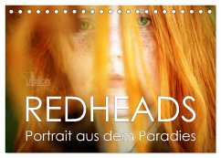 REDHEADS - Portrait aus dem Paradies (Tischkalender 2026 DIN A5 quer), CALVENDO Monatskalender REDHEADS - Portrait aus dem Paradies (Tischkalender 2026 DIN A5 quer), CALVENDO Monatskalender