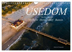 USEDOM Die drei Seebäder Ahlbeck - Heringsdorf - Bansin (Wandkalender 2026 DIN A4 quer), CALVENDO Monatskalender USEDOM Die drei Seebäder Ahlbeck - Heringsdorf - Bansin (Wandkalender 2026 DIN A4 quer), CALVENDO Monatskalender