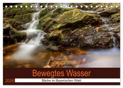 Bewegtes Wasser (Tischkalender 2026 DIN A5 quer), CALVENDO Monatskalender Bewegtes Wasser (Tischkalender 2026 DIN A5 quer), CALVENDO Monatskalender