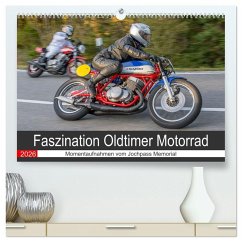 Cover Faszination Oldtimer Motorrad - Momentaufnahmen vom Jochpass Memorial (hochwertiger Premium Wandkalender 2026 DIN A2 quer), Kunstdruck in Hochglanz