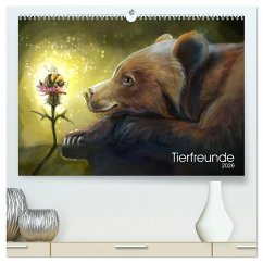 Tierfreunde (hochwertiger Premium Wandkalender 2026 DIN A2 quer), Kunstdruck in Hochglanz Tierfreunde (hochwertiger Premium Wandkalender 2026 DIN A2 quer), Kunstdruck in Hochglanz