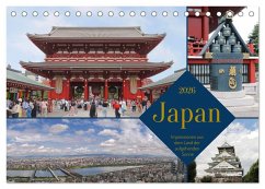 Japan - Impressionen aus dem Land der aufgehenden Sonne (Tischkalender 2026 DIN A5 quer), CALVENDO Monatskalender Japan - Impressionen aus dem Land der aufgehenden Sonne (Tischkalender 2026 DIN A5 quer), CALVENDO Monatskalender