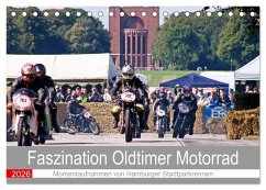 Faszination Oldtimer Motorrad - Momentaufnahmen von Hamburger Stadtparkrennen (Tischkalender 2026 DIN A5 quer), CALVENDO Monatskalender Faszination Oldtimer Motorrad - Momentaufnahmen von Hamburger Stadtparkrennen (Tischkalender 2026 DIN A5 quer), CALVENDO Monatskalender