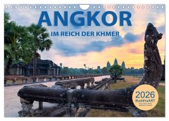 Cover ANGKOR - IM REICH DER KHMER (Wandkalender 2026 DIN A4 quer), CALVENDO Monatskalender