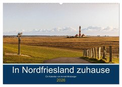 In Nordfriesland zuhause (Wandkalender 2026 DIN A2 quer), CALVENDO Monatskalender
