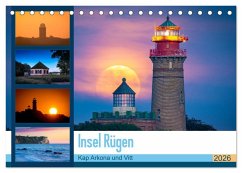 Insel Rügen - Kap Arkona und Vitt (Tischkalender 2026 DIN A5 quer), CALVENDO Monatskalender