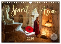 Cover Spirit of Asia - Im Reich der guten Geister (Wandkalender 2026 DIN A4 quer), CALVENDO Monatskalender
