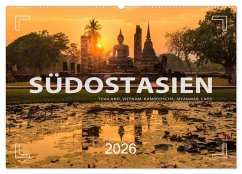 Cover Südostasien - Thailand, Vietnam, Kambodscha, Myanmar, Laos (Wandkalender 2026 DIN A2 quer), CALVENDO Monatskalender