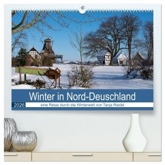 Winter in Nord-Deutschland (hochwertiger Premium Wandkalender 2026 DIN A2 quer), Kunstdruck in Hochglanz