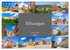 Ellwangen Impressionen (Tischkalender 2026 DIN A5 quer), CALVENDO Monatskalender