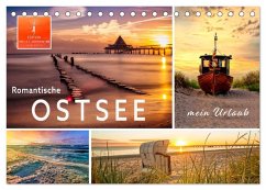 Romantische Ostsee - mein Urlaub (Tischkalender 2026 DIN A5 quer), CALVENDO Monatskalender