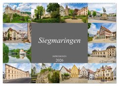 Sigmaringen Impressionen (Wandkalender 2026 DIN A2 quer), CALVENDO Monatskalender