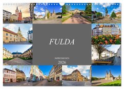 Fulda Impressionen (Wandkalender 2026 DIN A3 quer), CALVENDO Monatskalender
