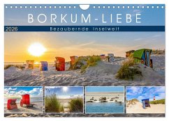 BORKUM-LIEBE (Wandkalender 2026 DIN A4 quer), CALVENDO Monatskalender