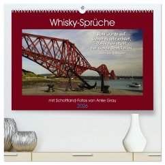 Whisky-Sprüche (hochwertiger Premium Wandkalender 2026 DIN A2 quer), Kunstdruck in Hochglanz Whisky-Sprüche (hochwertiger Premium Wandkalender 2026 DIN A2 quer), Kunstdruck in Hochglanz