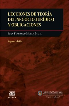 Cover Lecciones de teoría del negocio jurídico y obligaciones (eBook, PDF)
