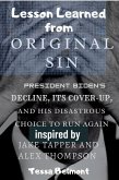 Lesson Learned from Original Sin (eBook, ePUB) Lesson Learned from Original Sin (eBook, ePUB)
