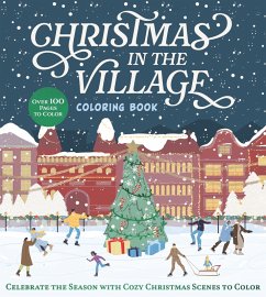 Cover Christmas in the Village Coloring Book