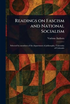 Readings on Fascism and National Socialism Cover Readings on Fascism and National Socialism