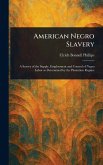 American Negro Slavery