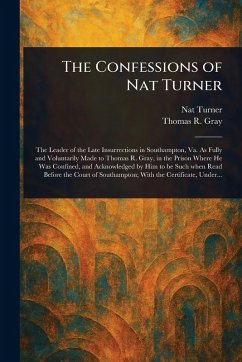 Cover The Confessions of Nat Turner