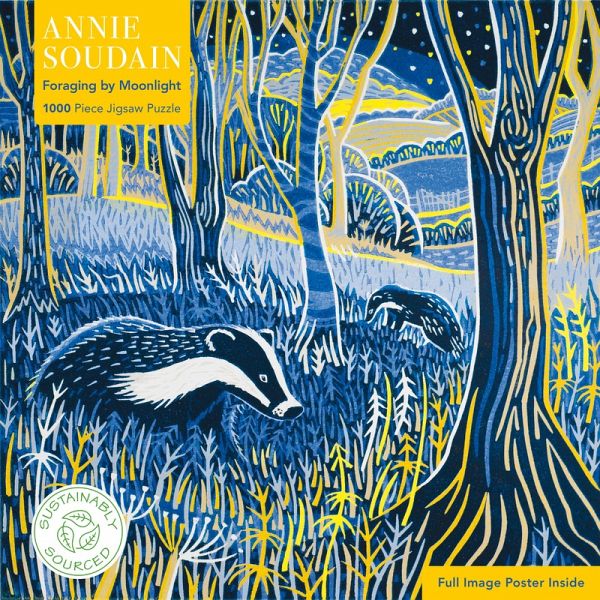 Puzzle - Annie Soudain, Nahrungssuche bei Mondlicht