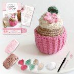Crochet Café Amigurumi Kit Cupcake