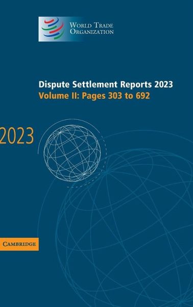 Dispute Settlement Reports 2023 Dispute Settlement Reports 2023