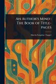 An Author's Mind An Author's Mind