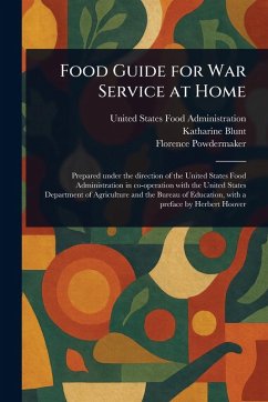 Cover Food Guide for War Service at Home