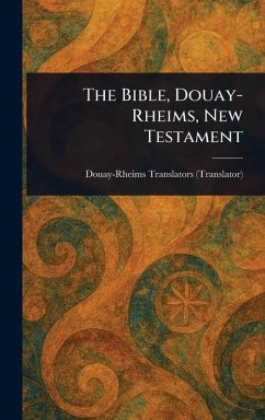 Cover The Bible, Douay-Rheims, New Testament