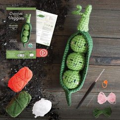 Cover Crochet Your Veggies Amigurumi Kit Peapod