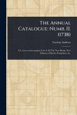 The Annual Catalogue The Annual Catalogue