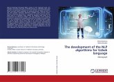 The development of the NLP algorthims for Uzbek language The development of the NLP algorthims for Uzbek language