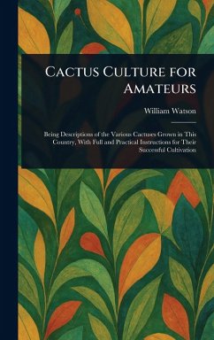 Cover Cactus Culture for Amateurs