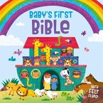 Baby's First Bible, Board Book with Felt Lift-The-Flaps, for Christmas, Easter, Baby Dedications Baby's First Bible, Board Book with Felt Lift-The-Flaps, for Christmas, Easter, Baby Dedications