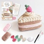 Crochet Café Amigurumi Kit Cake Slice