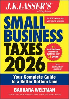 Cover J.K. Lasser's Small Business Taxes 2026