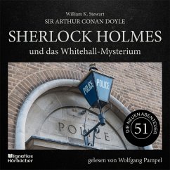 Cover Sherlock Holmes und das Whitehall-Mysterium (Die neuen Abenteuer, Folge 51) (MP3-Download)