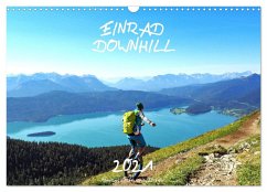 Cover Einrad Downhill (Wandkalender 2026 DIN A3 quer), CALVENDO Monatskalender