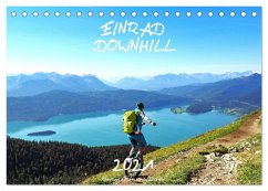 Cover Einrad Downhill (Tischkalender 2026 DIN A5 quer), CALVENDO Monatskalender