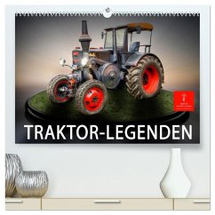 Cover Traktor - Giganten (hochwertiger Premium Wandkalender 2026 DIN A2 quer), Kunstdruck in Hochglanz